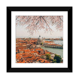 iCanvas "Blooming Sakura Over Venice" by Ievgeniia Bidiuk
