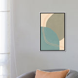 iCanvas "Blue Green Abstract" by Morgan Harper Nichols Framed