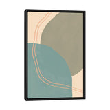 iCanvas "Blue Green Abstract" by Morgan Harper Nichols Framed