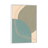 iCanvas "Blue Green Abstract" by Morgan Harper Nichols Framed
