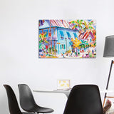 iCanvas "Blue Heaven" by Ellen Negley Canvas Print