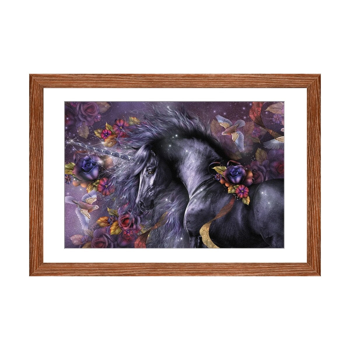 iCanvas "Blue Rose" by Laurie Prindle