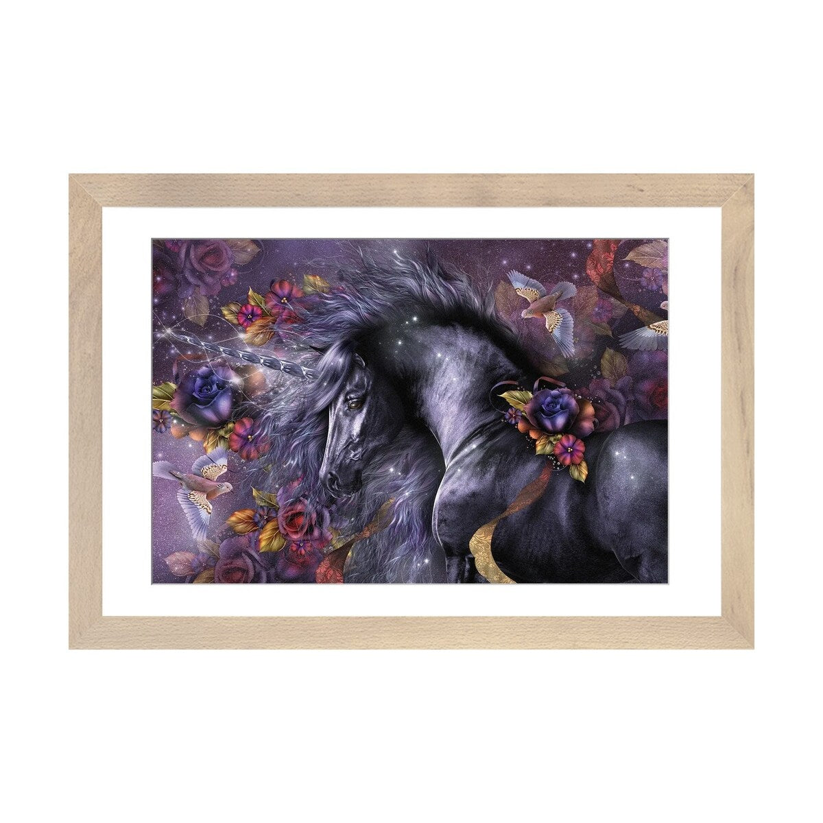 iCanvas "Blue Rose" by Laurie Prindle