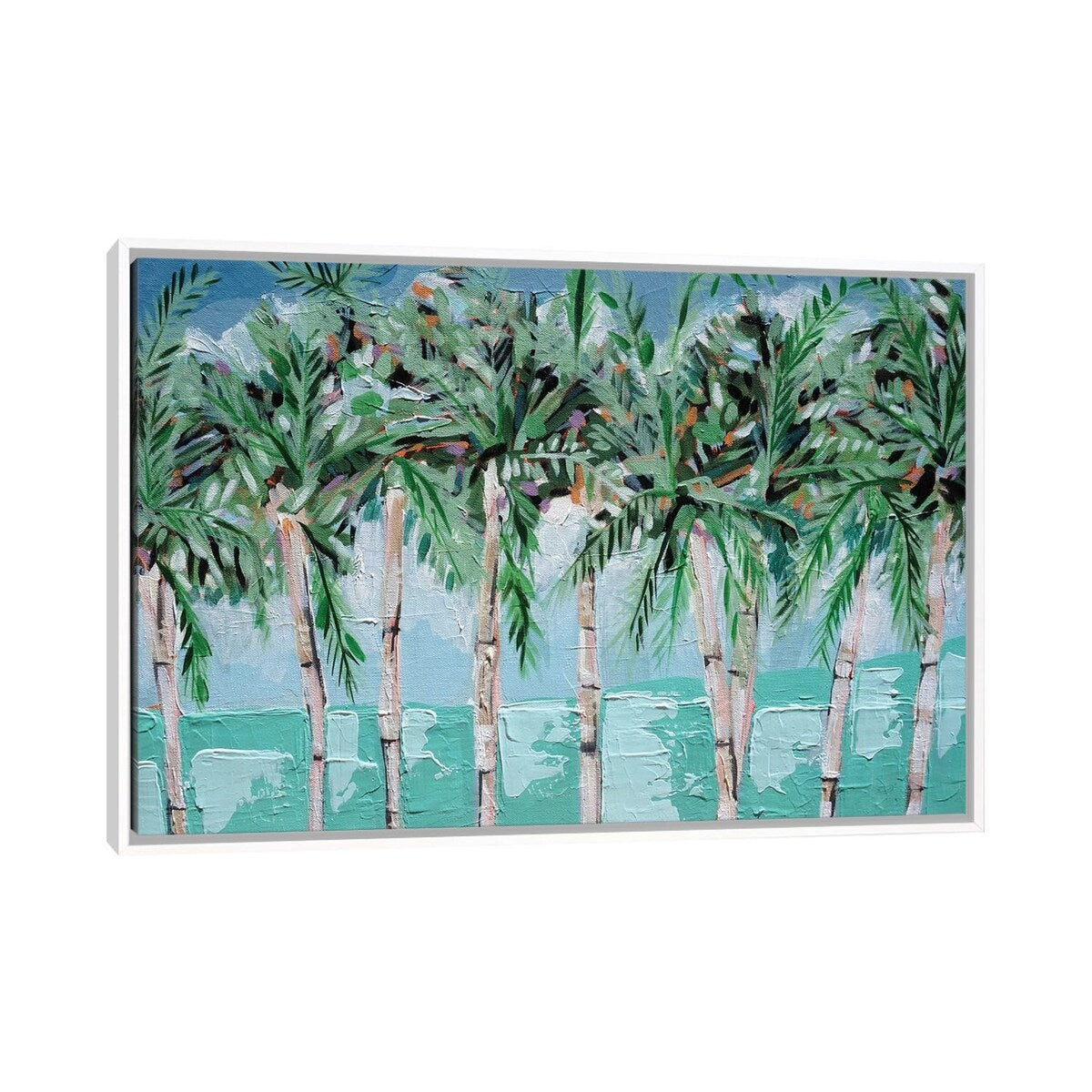 iCanvas "Boca Palms" by Lauren Combs Framed