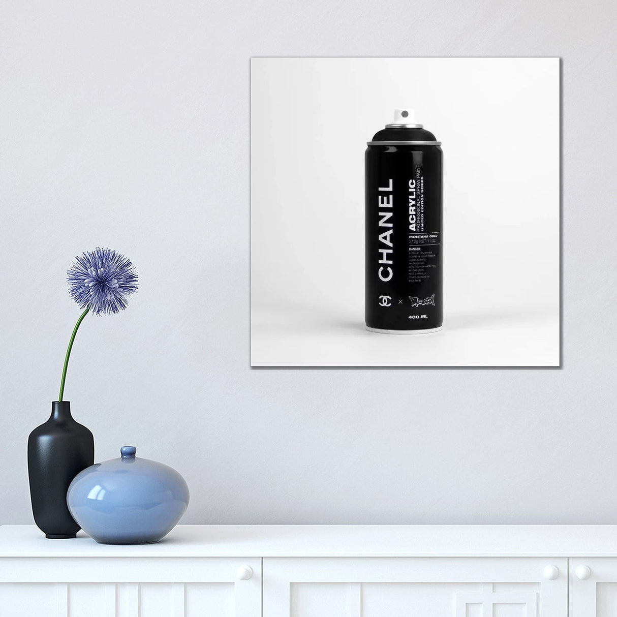 iCanvas "Brandalism CC Spray Paint Can" by Antonio Brasko Canvas Print