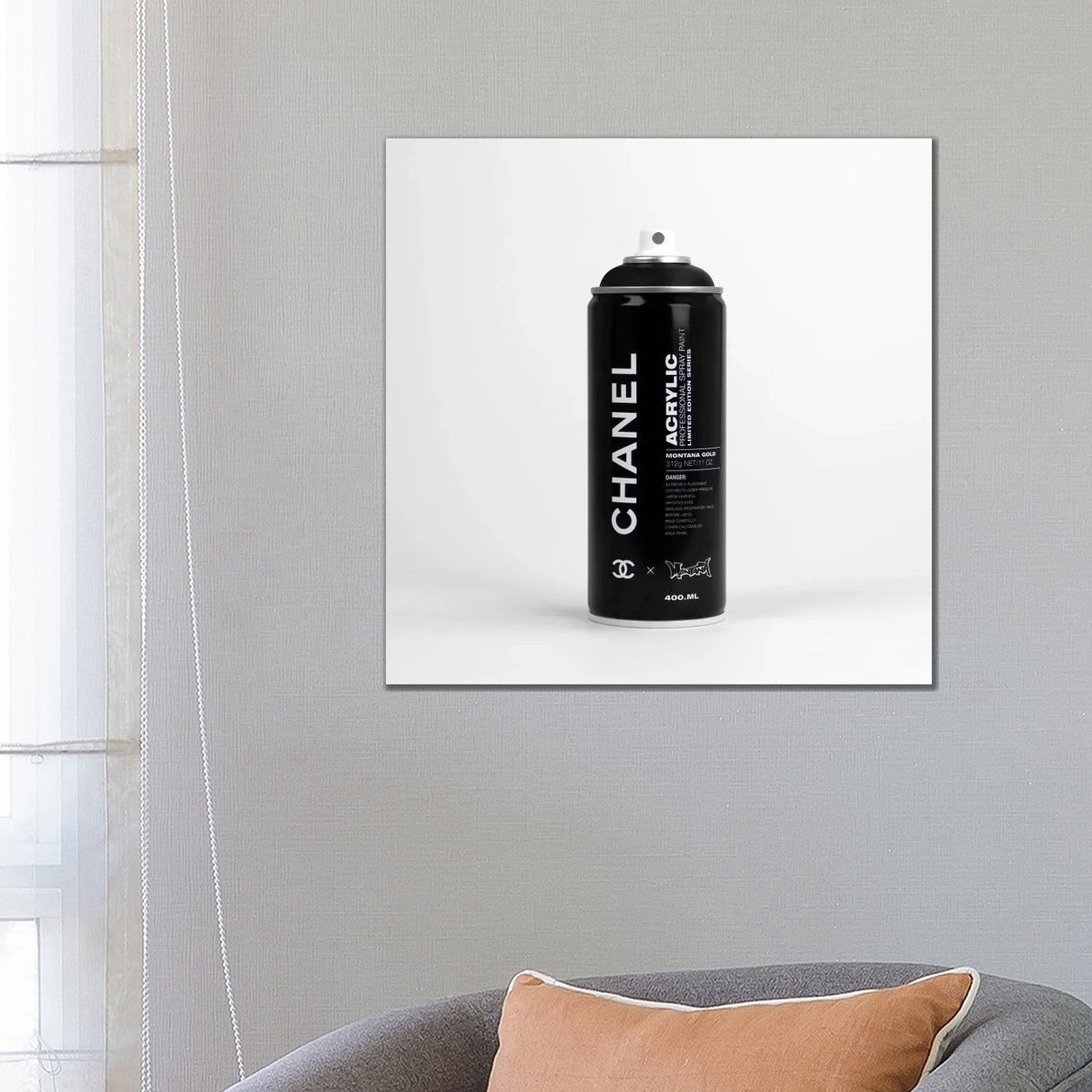 iCanvas "Brandalism CC Spray Paint Can" by Antonio Brasko Canvas Print