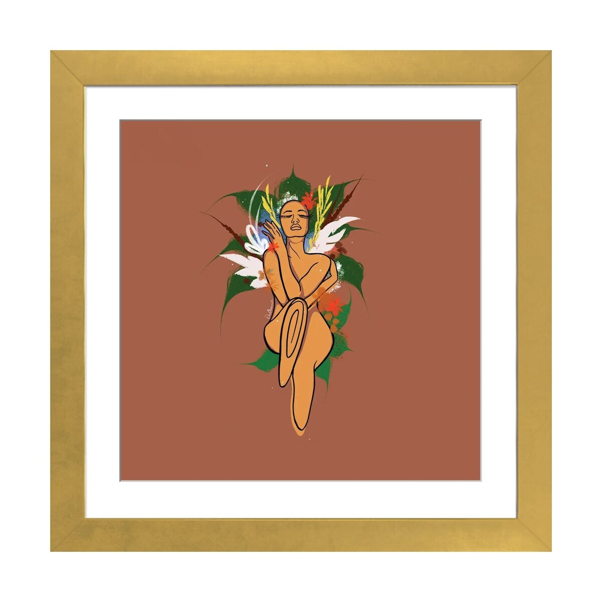 iCanvas "Brown" by DeeLashee Artistry