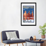 iCanvas "Bryce Canyon National Park (Three Hoodoos In Winter)" by Lantern Press