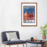iCanvas "Bryce Canyon National Park (Three Hoodoos In Winter)" by Lantern Press