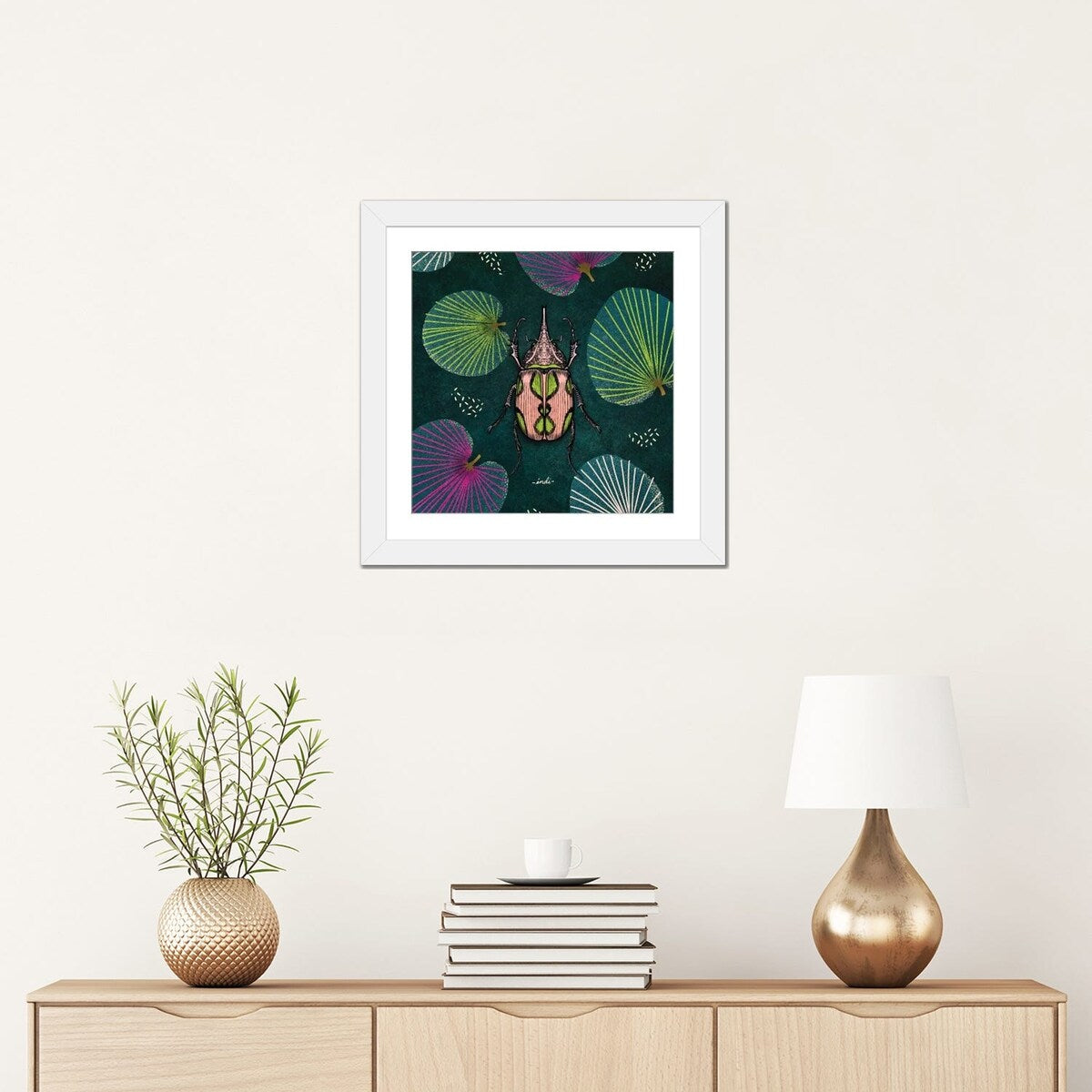 iCanvas "Bug Square II" by Indi Maverick