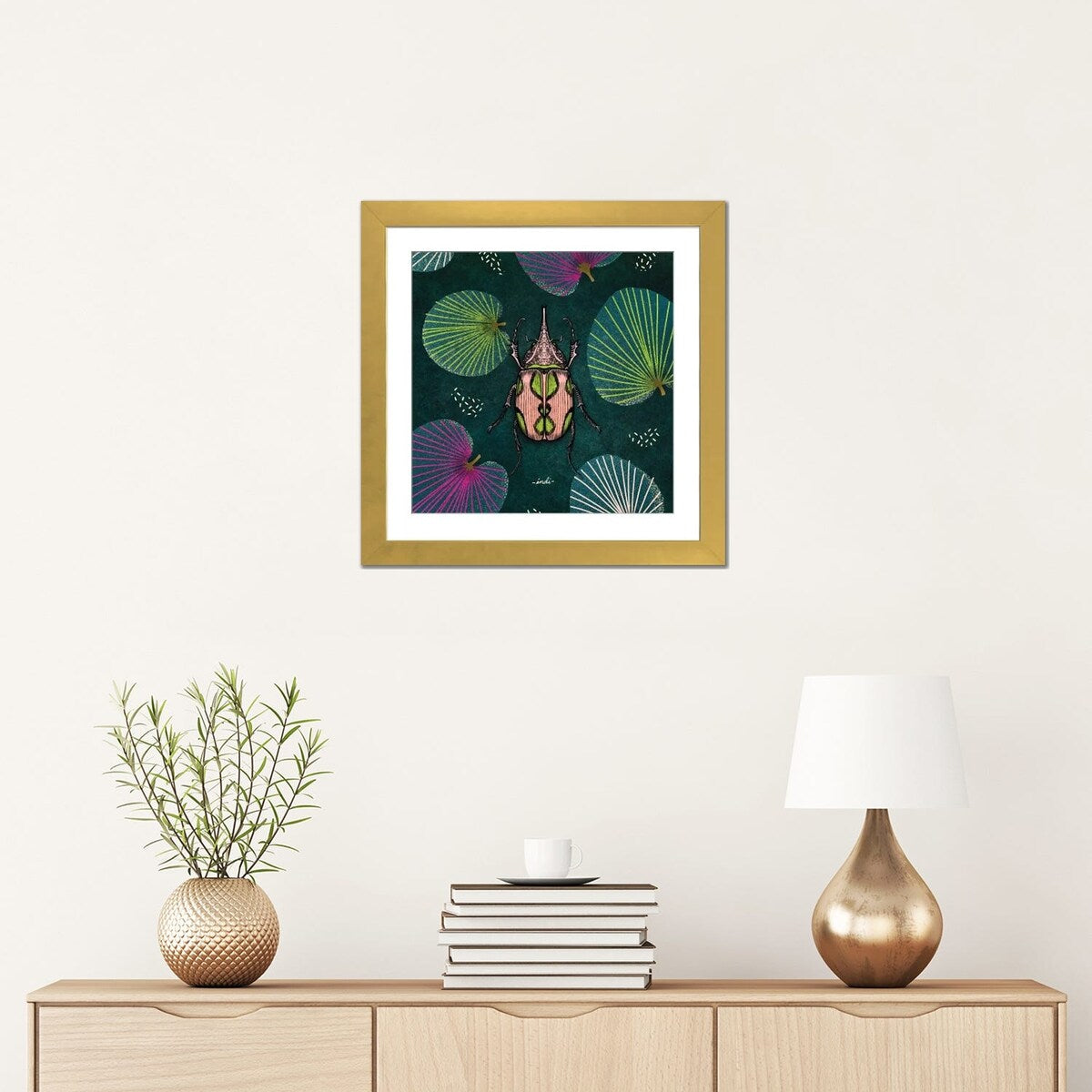 iCanvas "Bug Square II" by Indi Maverick