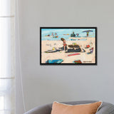 iCanvas "Building Her Castle" by Stephanie Hock Framed Canvas Print