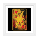 iCanvas "Burning Hearts (Ten)" by Jesse Johnson