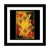 iCanvas "Burning Hearts (Ten)" by Jesse Johnson