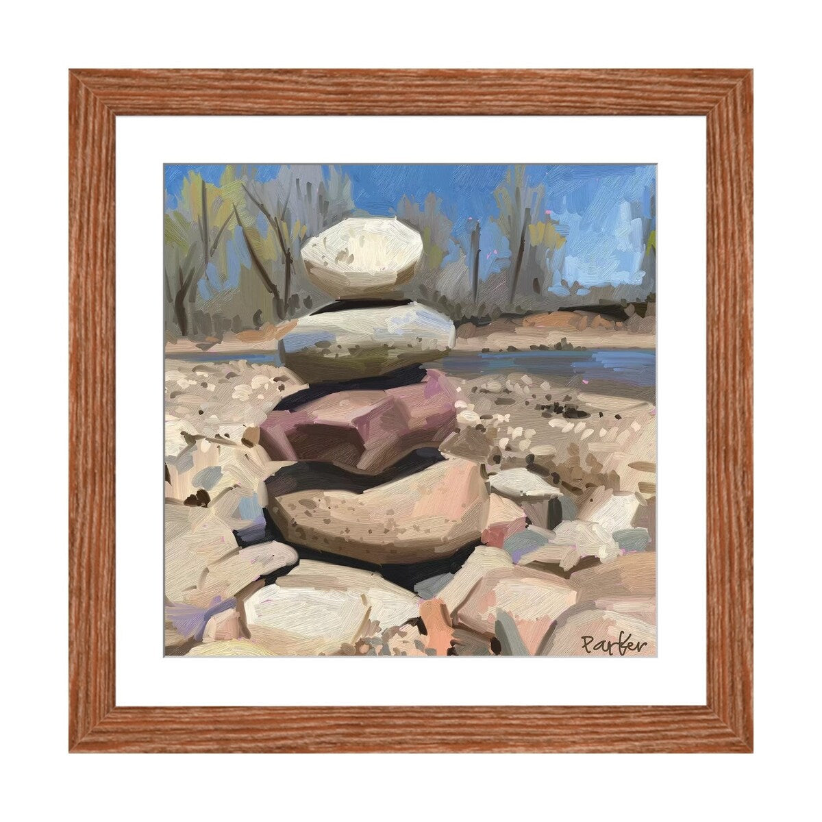 iCanvas "Cairn" by Teddi Parker