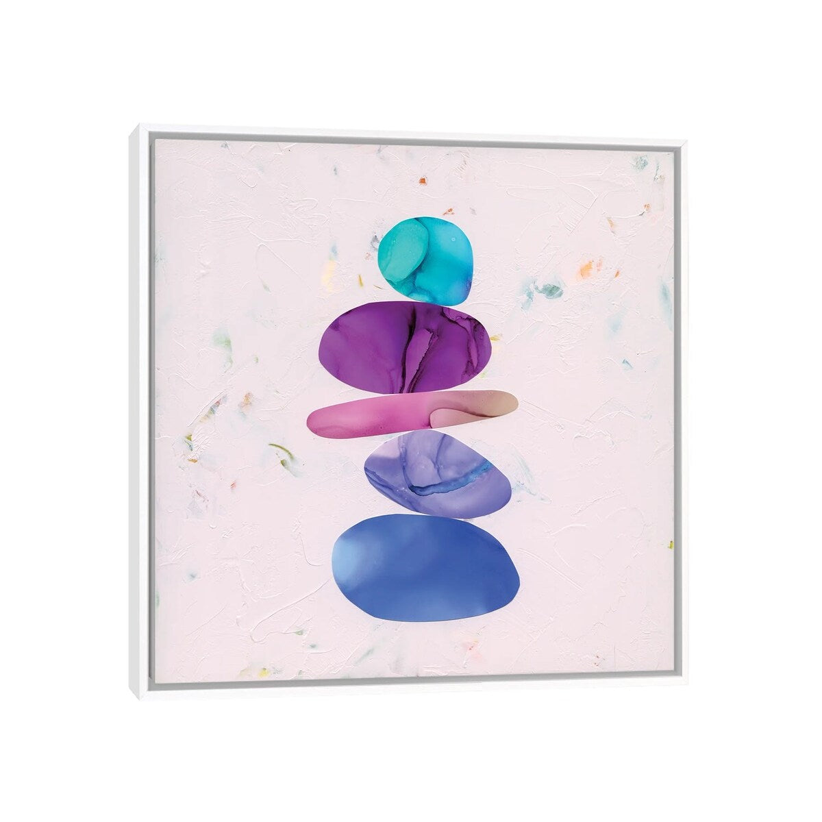 iCanvas "Cairns Lilac I" by Julie Pelaez Framed Canvas Print