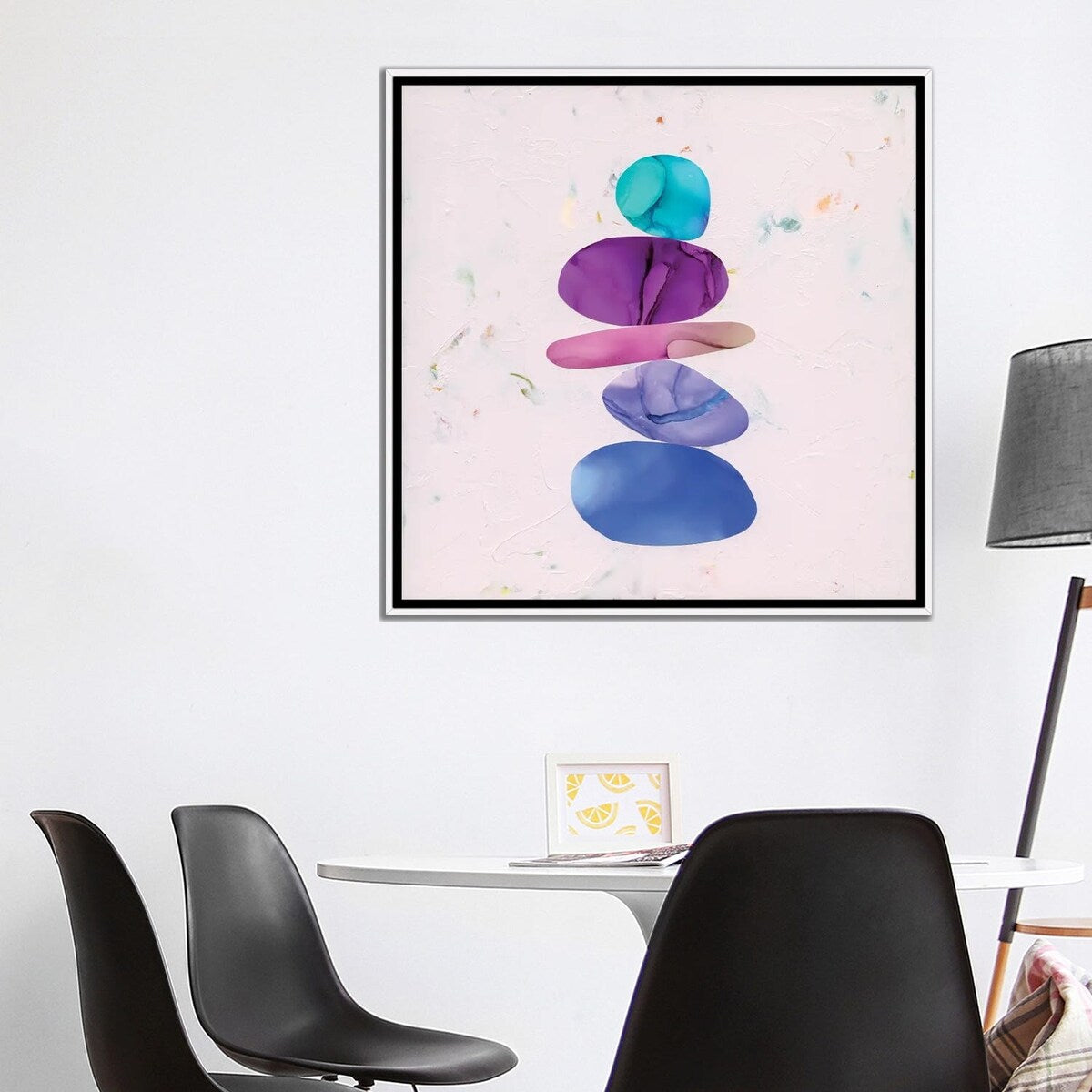 iCanvas "Cairns Lilac I" by Julie Pelaez Framed Canvas Print