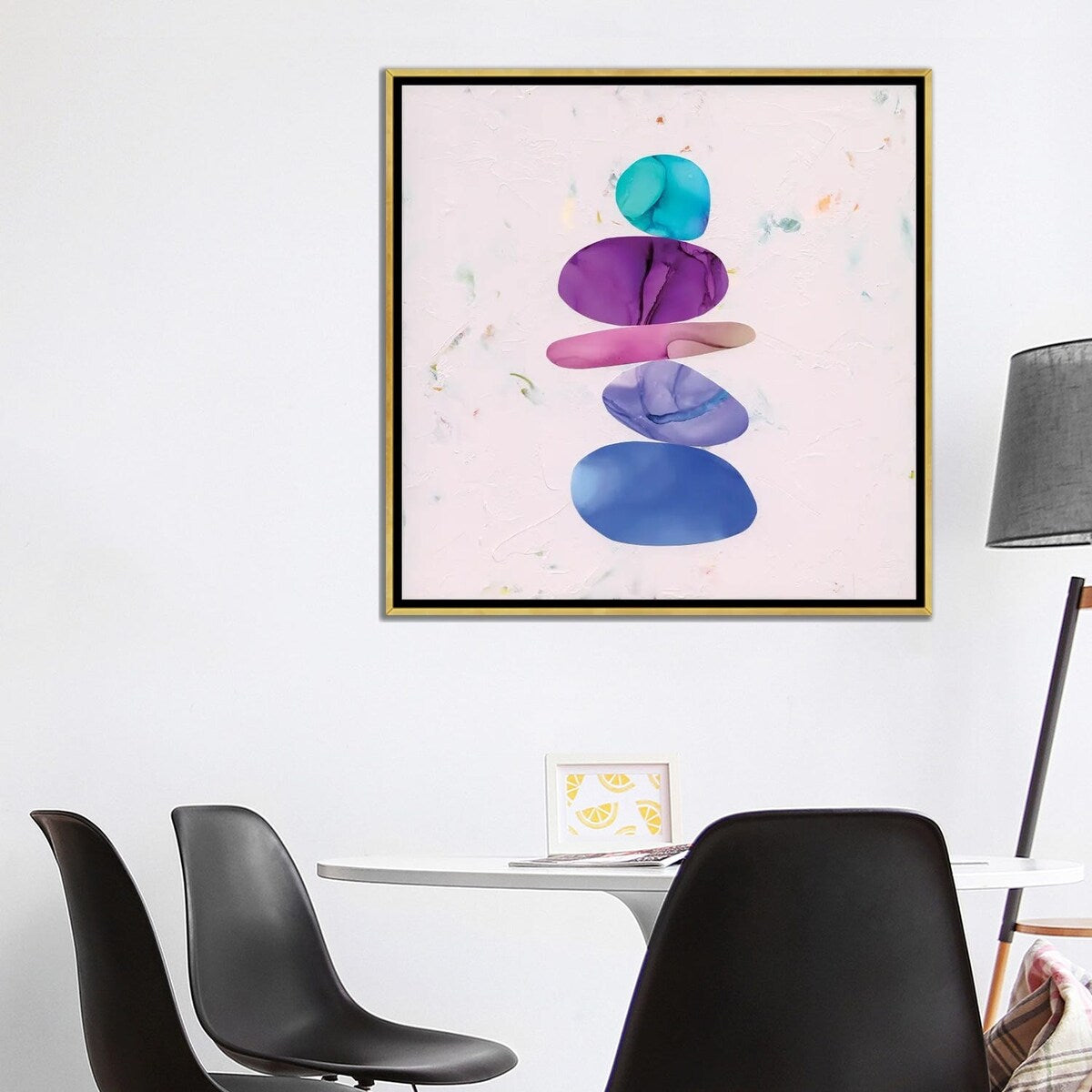 iCanvas "Cairns Lilac I" by Julie Pelaez Framed Canvas Print