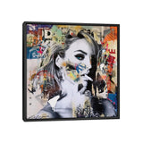 iCanvas "Candice Swanepoel" by Michiel Folkers Framed Canvas Print