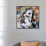 iCanvas "Candice Swanepoel" by Michiel Folkers Framed Canvas Print