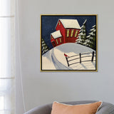 iCanvas "Cardinal Blessing" by Debbie Criswell Framed