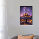 iCanvas "Castle" by Diego Hernandez Framed