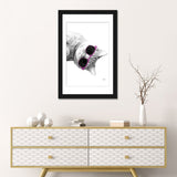 iCanvas "Cat With Purple Sunglasses" by Printable Lisa's Pets