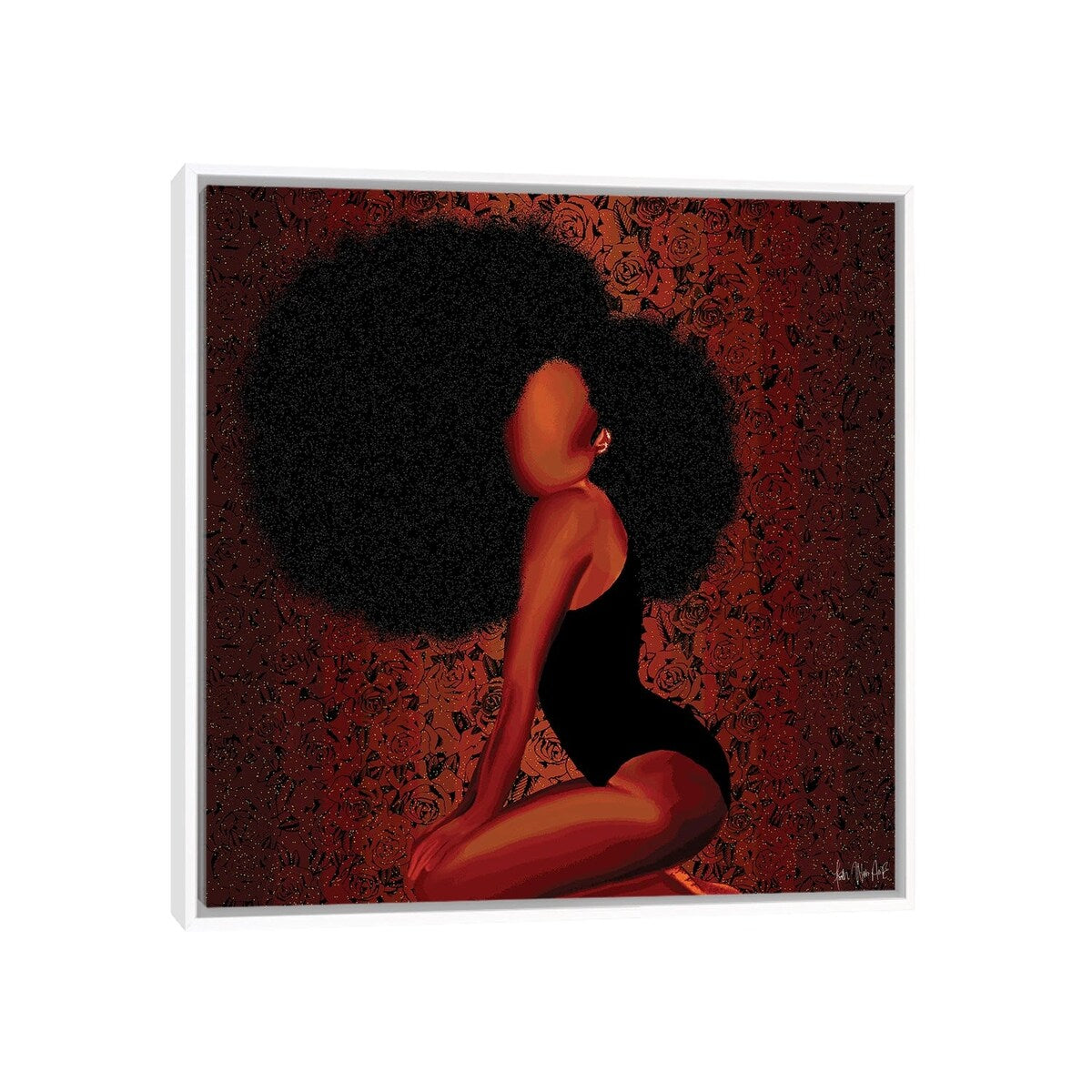 iCanvas "Celine" by Faith with an E Framed Canvas Print
