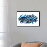 iCanvas "Chevelle SS 1970" by Frank Banda Framed