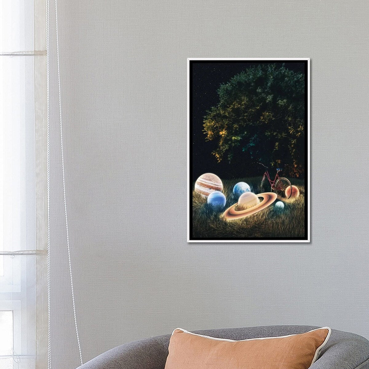 iCanvas "Chilling With Homies" by Karabanka Framed