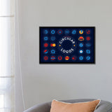 iCanvas "Circular" by Stephen Wildish Framed