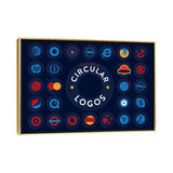 iCanvas "Circular" by Stephen Wildish Framed