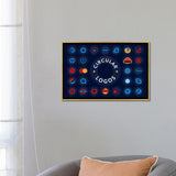 iCanvas "Circular" by Stephen Wildish Framed
