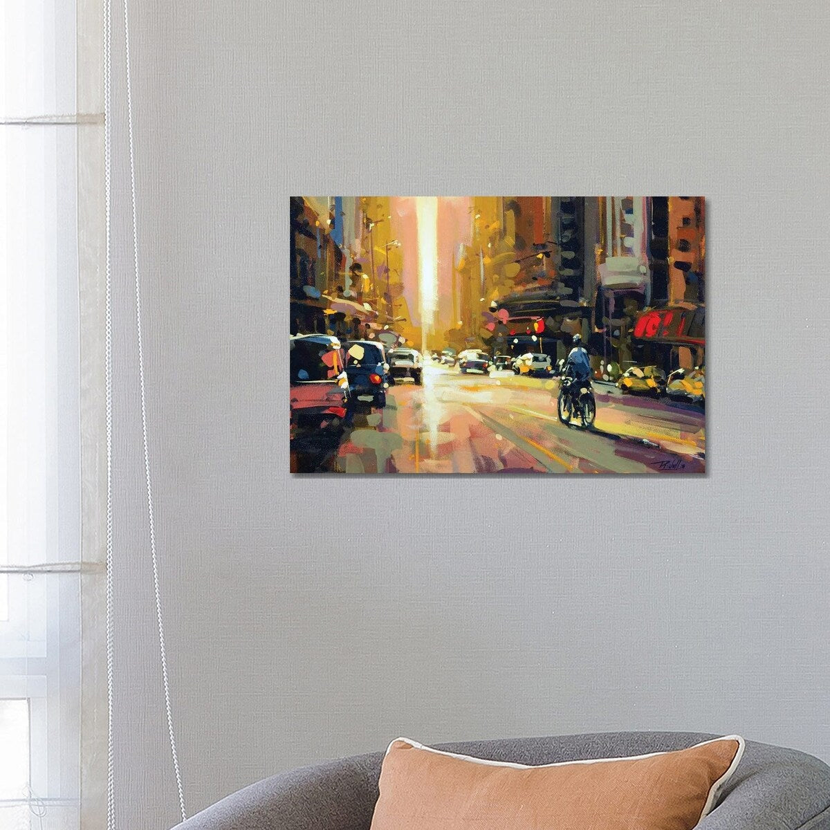 iCanvas "City XL" by Richell Castellon Canvas Print