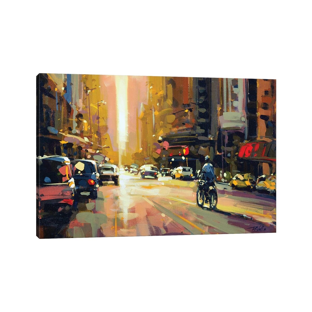 iCanvas "City XL" by Richell Castellon Canvas Print