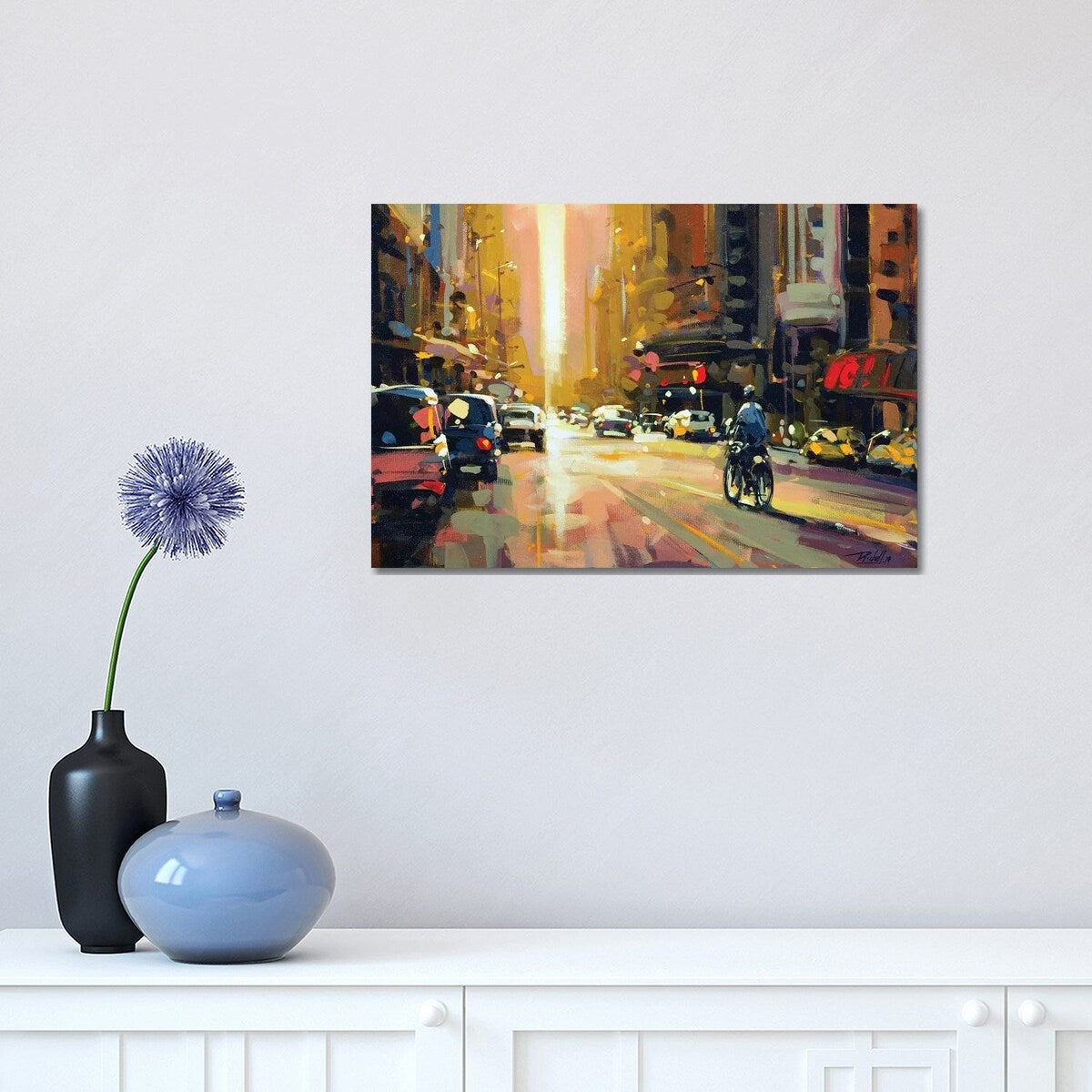 iCanvas "City XL" by Richell Castellon Canvas Print