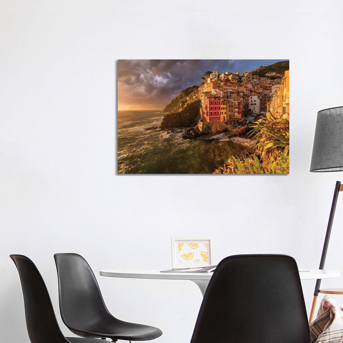 iCanvas "Climatic Roller Coaster (Le Cinque Terre, Italy)" by Chano Sanchez Canvas Print