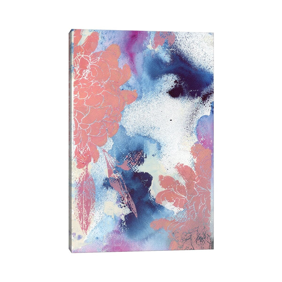 iCanvas "Cloudy Dahlias II" by Andrea Kosar Canvas Print