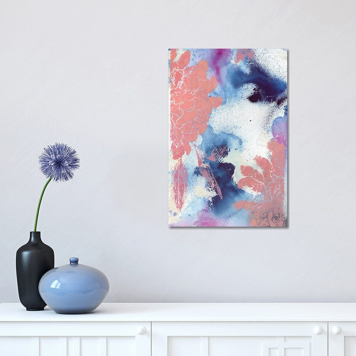 iCanvas "Cloudy Dahlias II" by Andrea Kosar Canvas Print