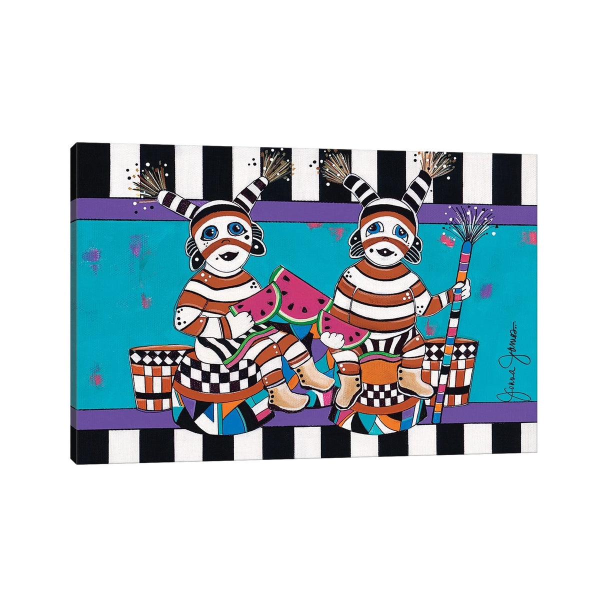 iCanvas "Clowing Around" by Jonna James Canvas Print
