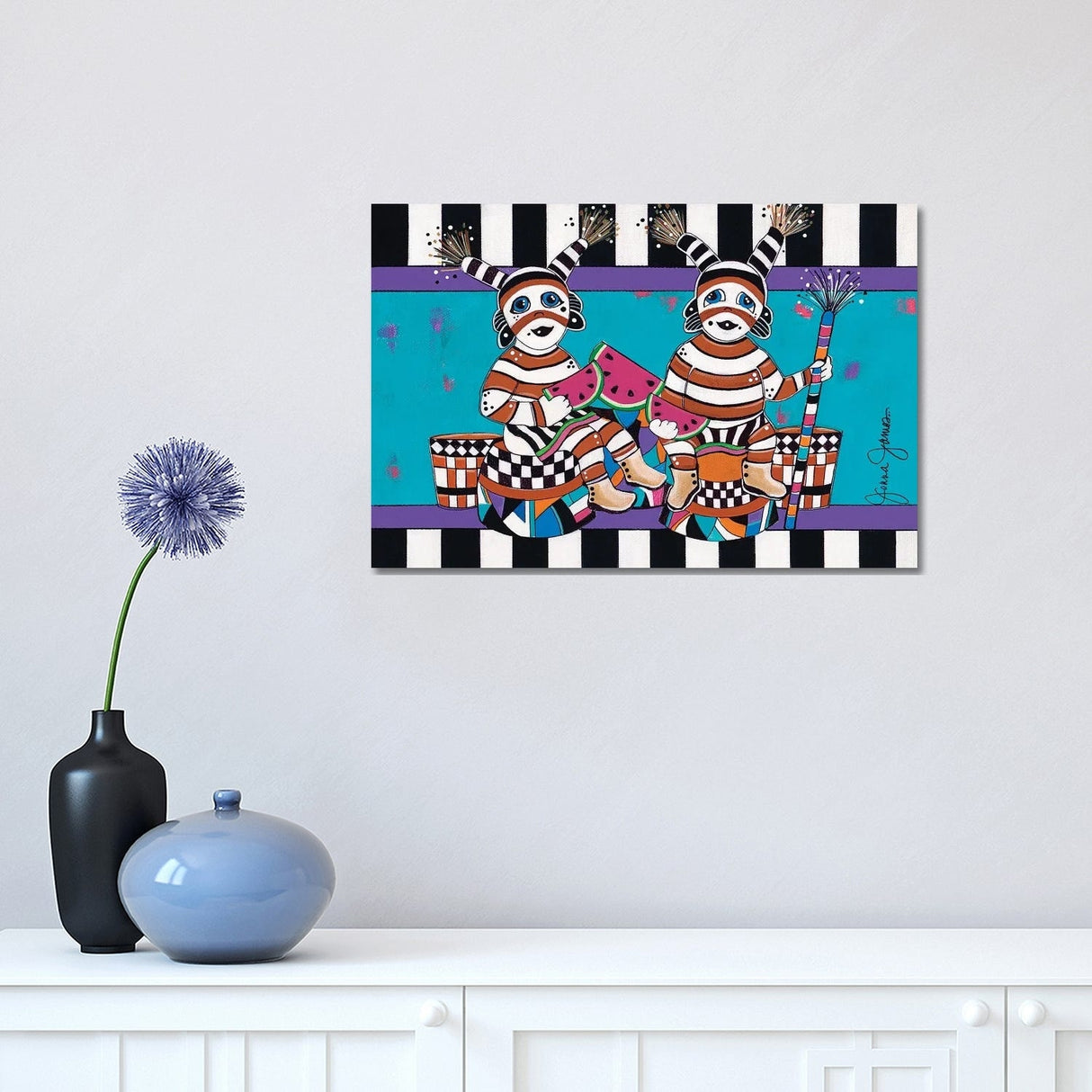 iCanvas "Clowing Around" by Jonna James Canvas Print