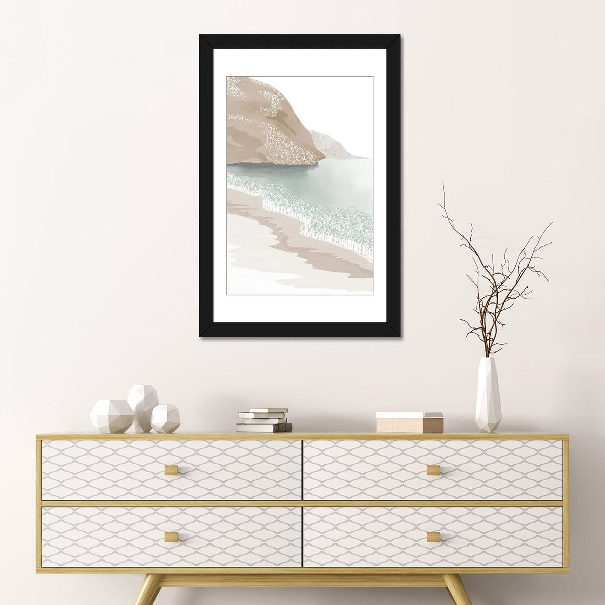 iCanvas "Coastal Beach" by Nikki