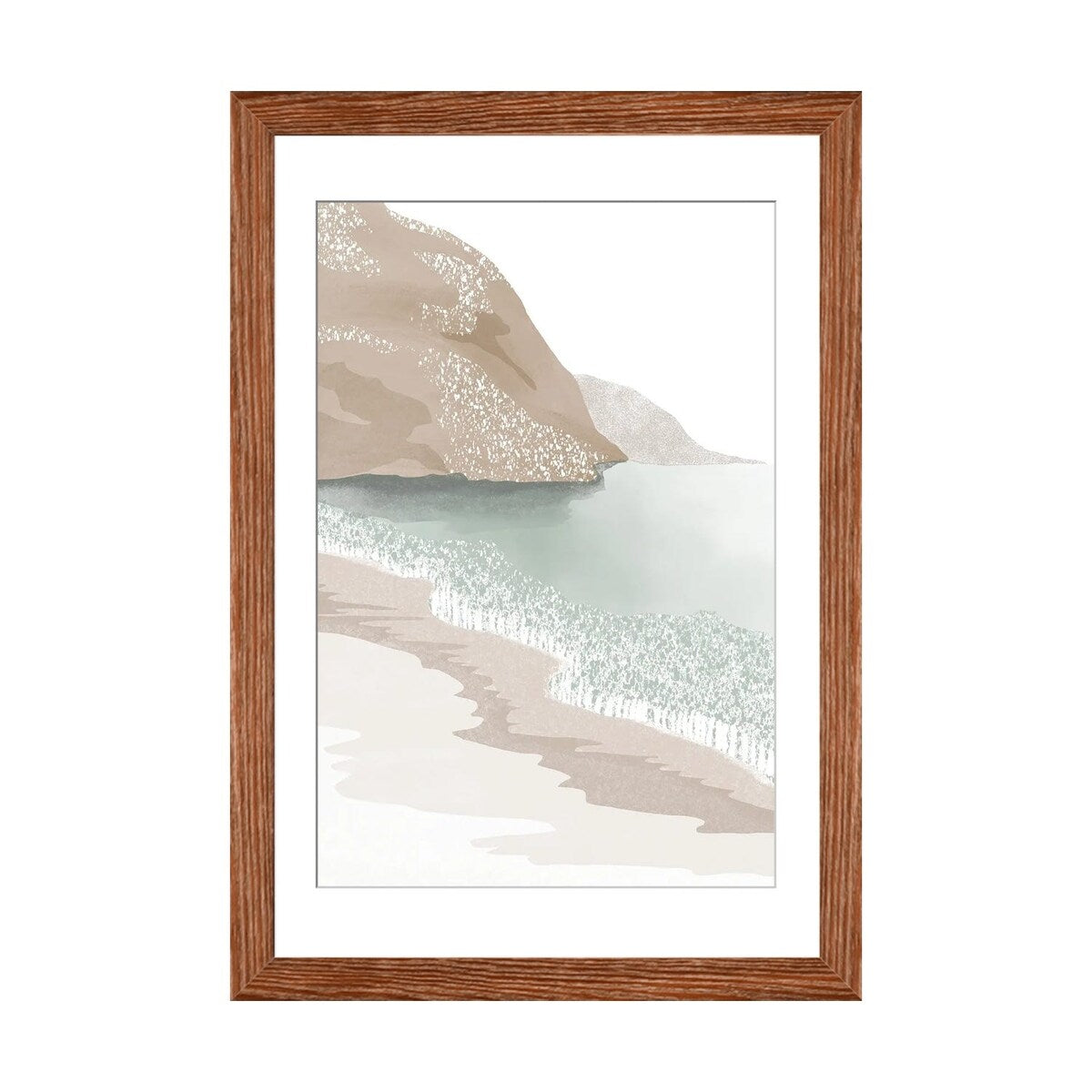 iCanvas "Coastal Beach" by Nikki