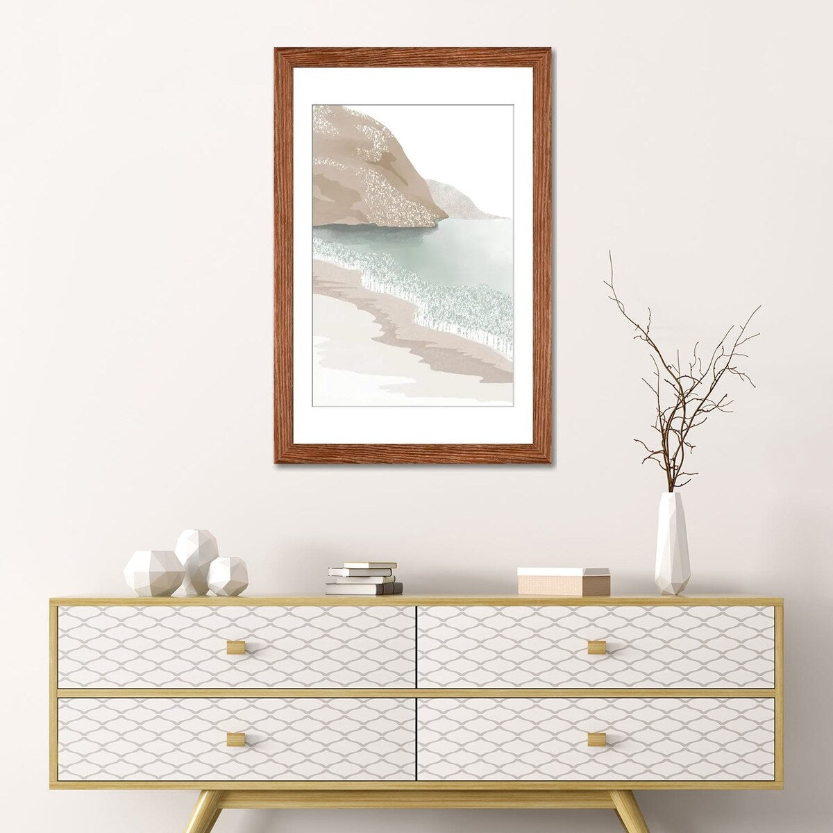 iCanvas "Coastal Beach" by Nikki
