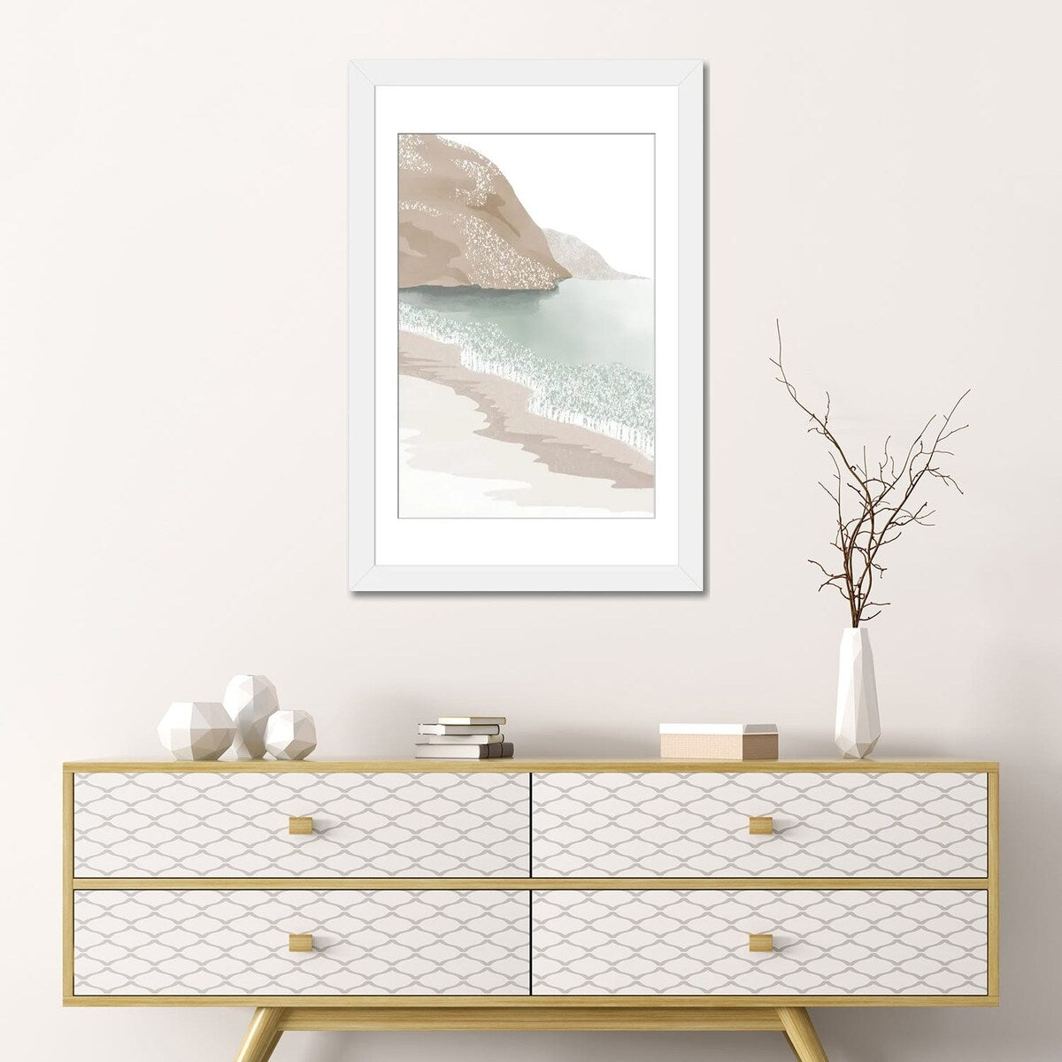 iCanvas "Coastal Beach" by Nikki