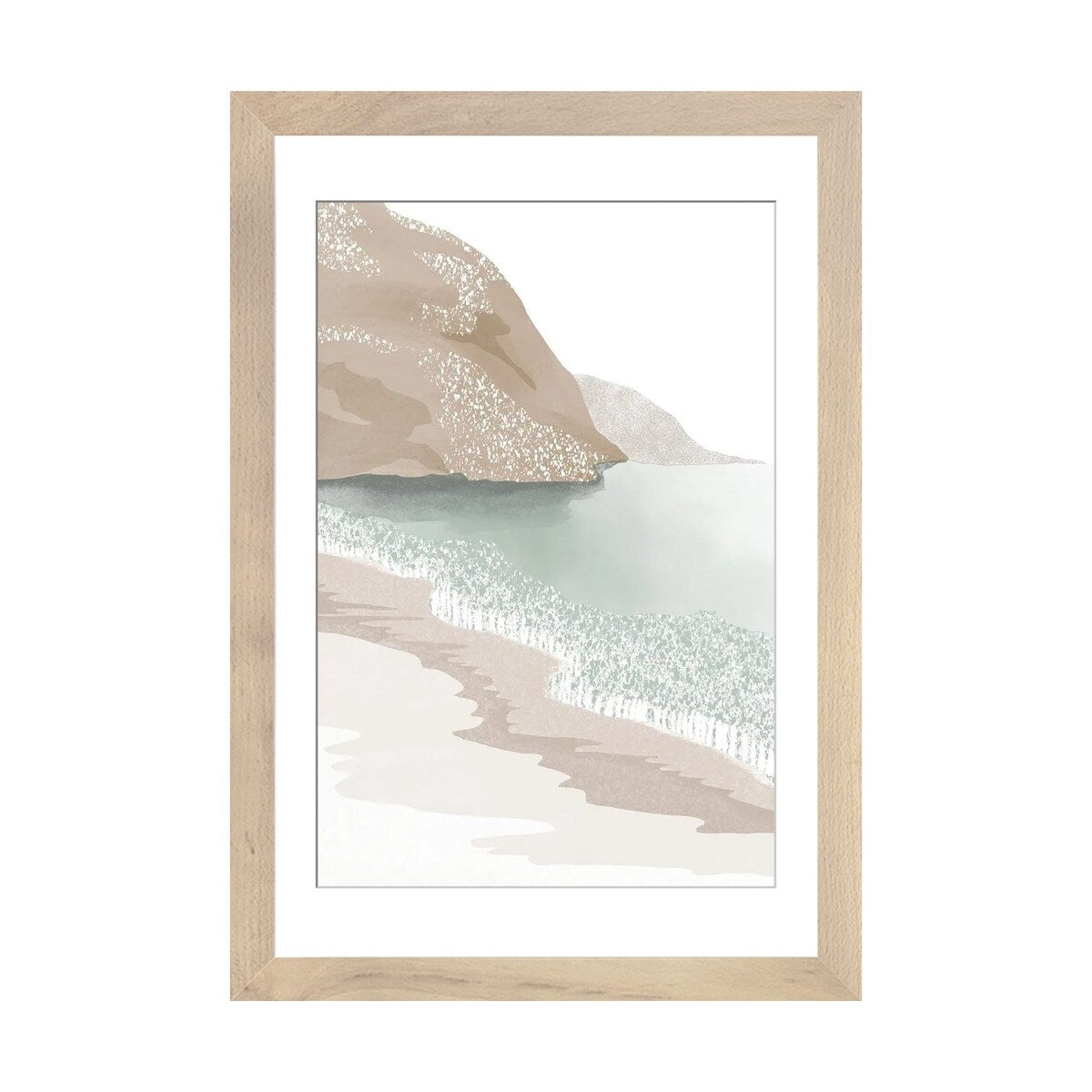 iCanvas "Coastal Beach" by Nikki