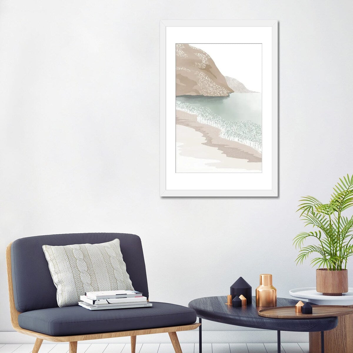 iCanvas "Coastal Beach" by Nikki