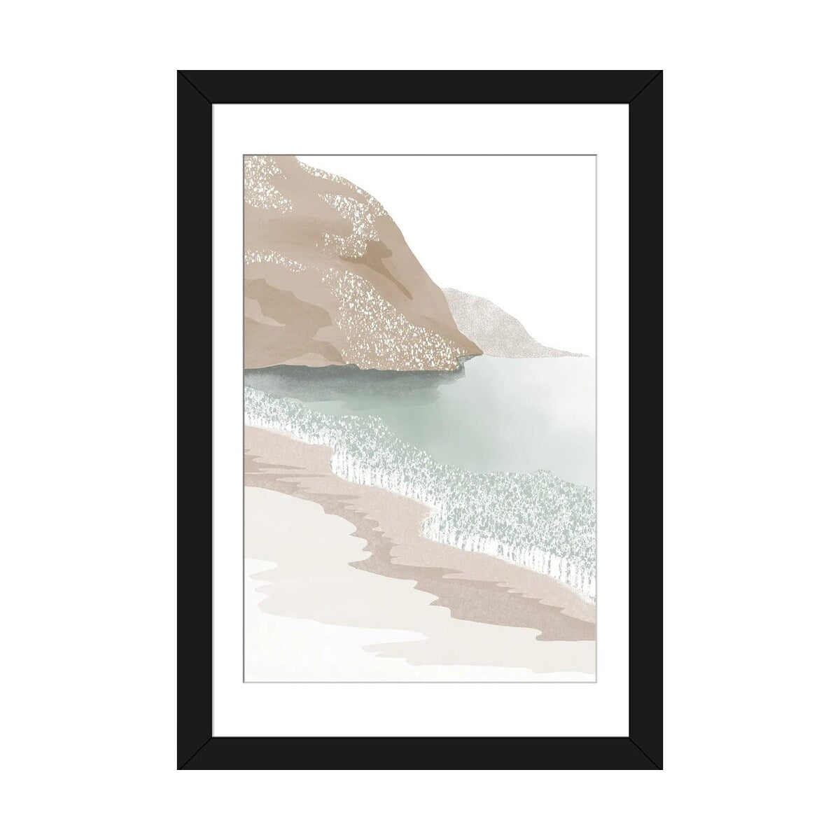 iCanvas "Coastal Beach" by Nikki