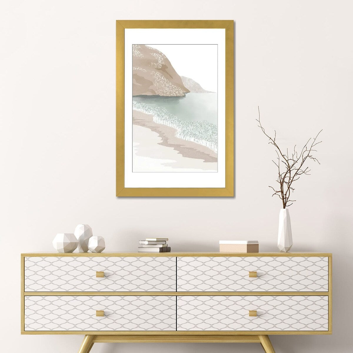 iCanvas "Coastal Beach" by Nikki