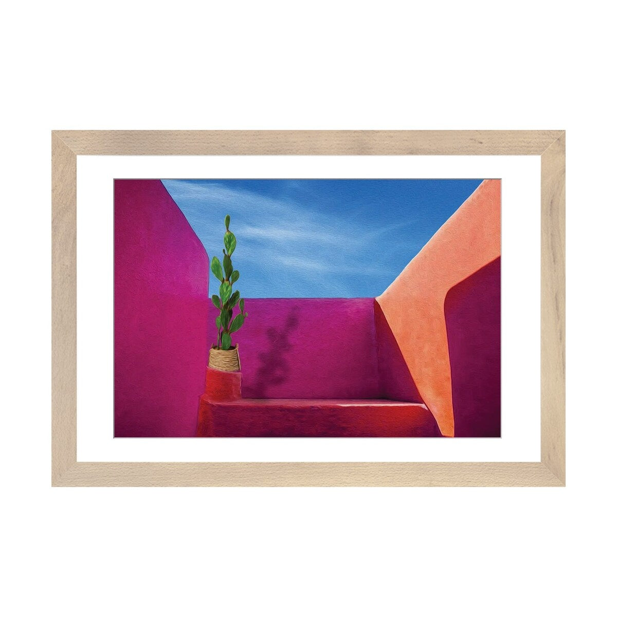 iCanvas "Colorful Architectural Building" by Ievgeniia Bidiuk